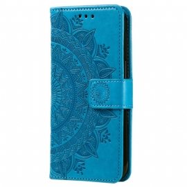 Peněženková Pouzdra Samsung Galaxy A55 5g Kryty Na Mobil Mandala Sun S Popruhem