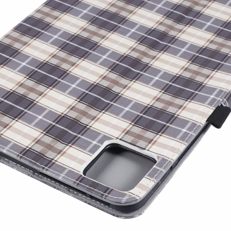 Kožený Kryt Xiaomi Pad 6s Pro Mřížka Vzoru