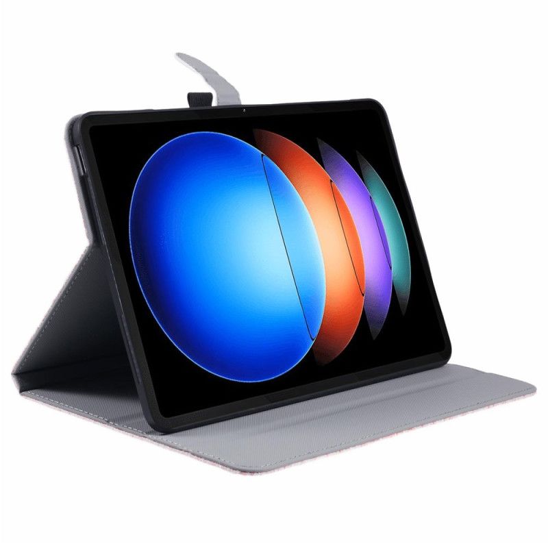 Pouzdra Xiaomi Pad 6s Pro Kryty Na Mobil Tkaný Vzor