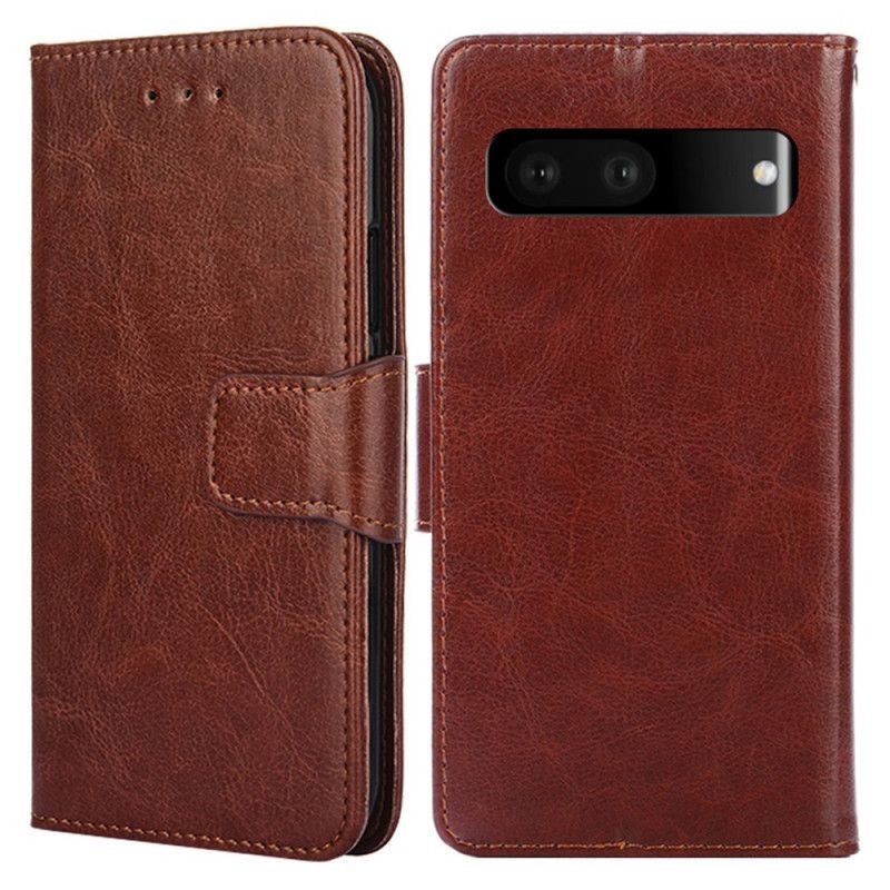 Kožené Pouzdro Na Google Pixel 7 Vintage Umělá Kůže