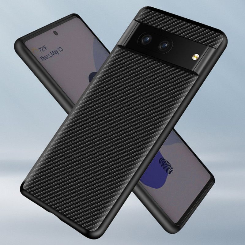 Kryt Na Google Pixel 7 Klasické Uhlíkové Vlákno