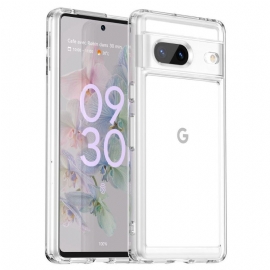Kryt Na Google Pixel 7 Série Transparent Candy