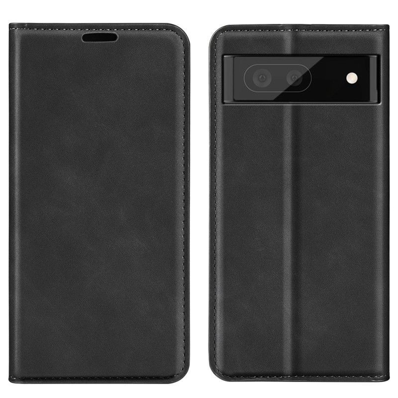 Kryty Na Mobil Na Google Pixel 7 Flipové Pouzdro Efekt Obyčejné Kůže