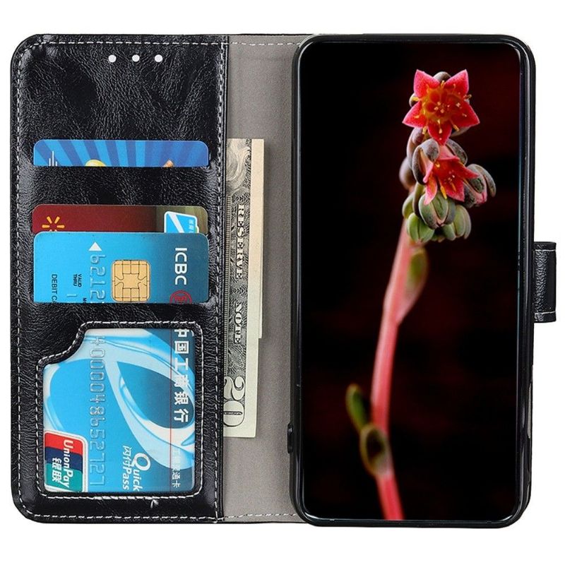 Flipové Pouzdro Na Samsung Galaxy M33 5G Prošívání S Luxusním Koženým Efektem