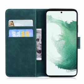 Flipové Pouzdro Na Samsung Galaxy M33 5G Reliéfní Tygr