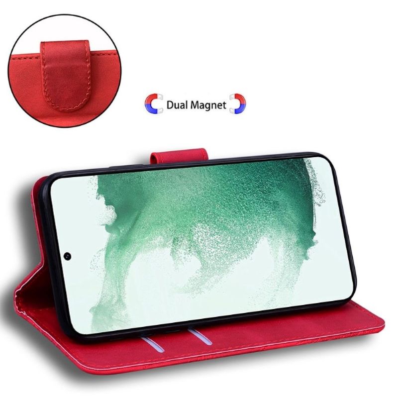 Flipové Pouzdro Na Samsung Galaxy M33 5G Reliéfní Tygr