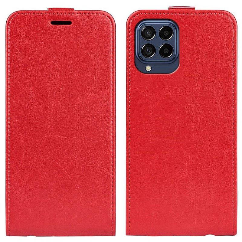 Kožené Pouzdro Na Samsung Galaxy M33 5G Flipové Pouzdro Vertikální Umělá Kůže
