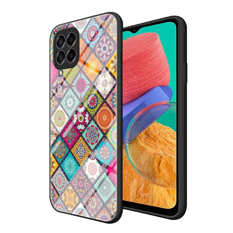Kryt Na Samsung Galaxy M33 5G Mandalový Kaleidoskop Se Stojanem