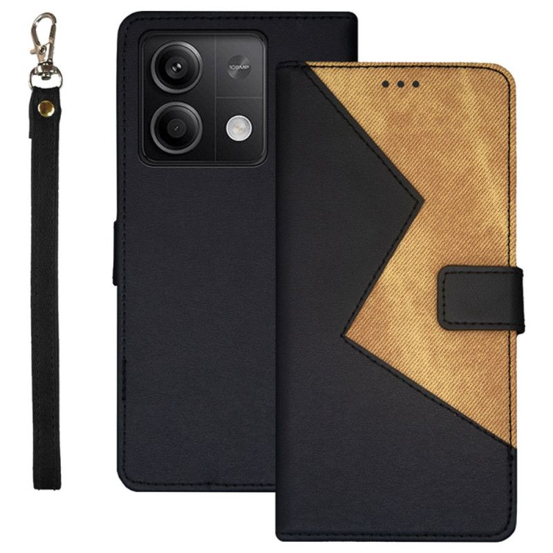 Kožený Kryt Xiaomi Redmi Note 13 5g Dvoubarevný Idewei