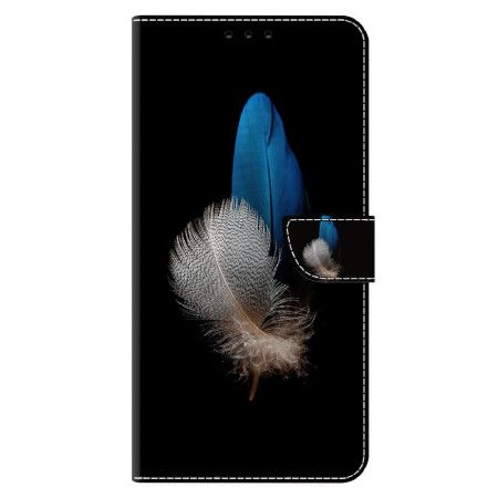 Kožený Kryt Xiaomi Redmi Note 13 5g Dvě Peříčka