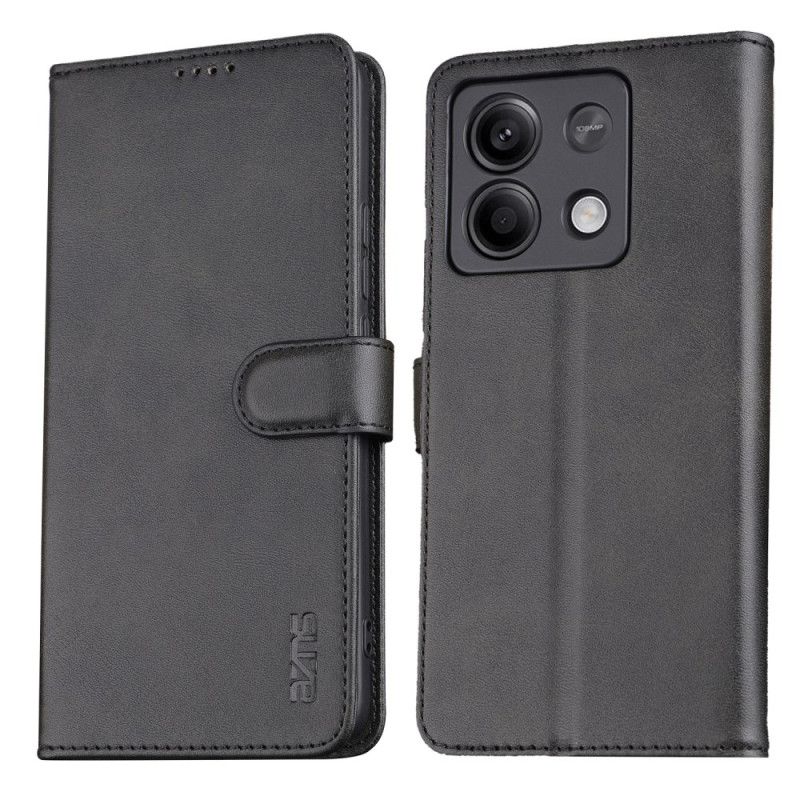 Kožený Kryt Xiaomi Redmi Note 13 5g Kožený Efekt Azns