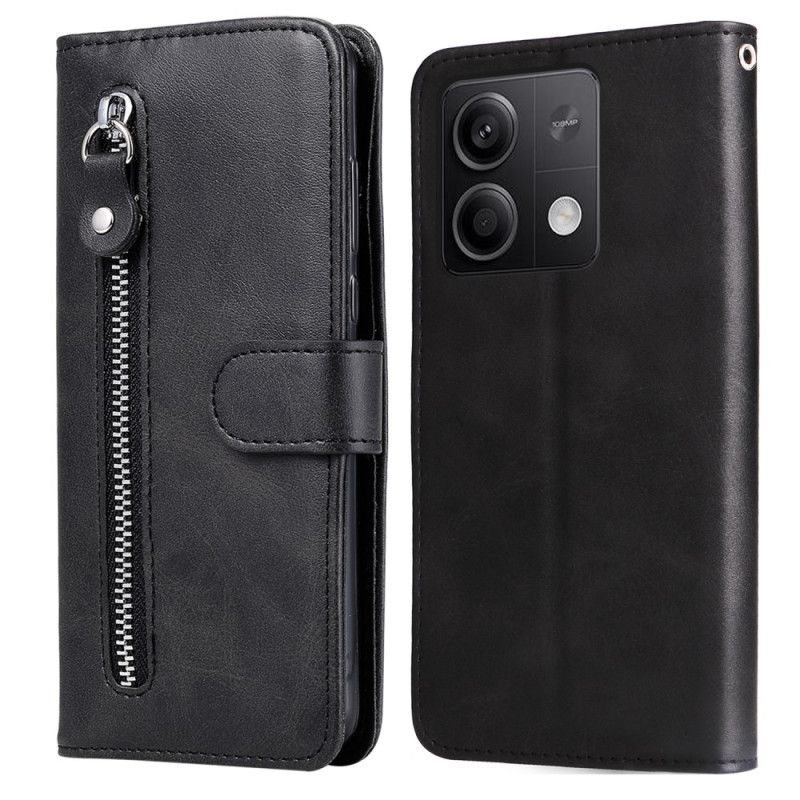 Kožený Kryt Xiaomi Redmi Note 13 5g Peněženka Na Mince