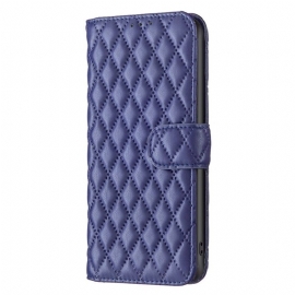 Kožený Kryt Xiaomi Redmi Note 13 5g Prošívaný Styl Binfen Color