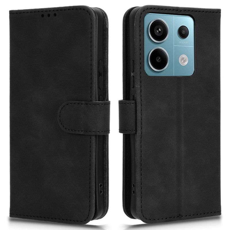 Kožený Kryt Xiaomi Redmi Note 13 5g Semišový Efekt