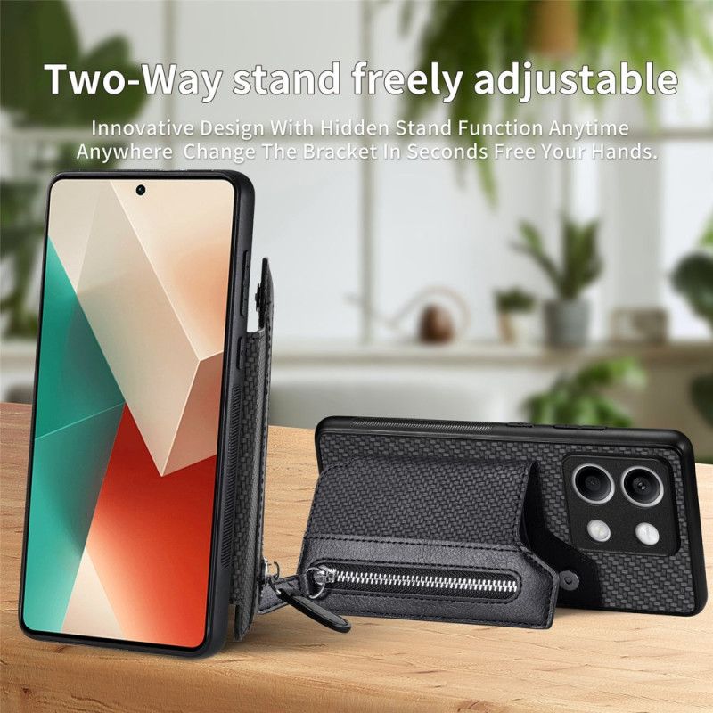 Kryt Xiaomi Redmi Note 13 5g Peněženka Na Zip