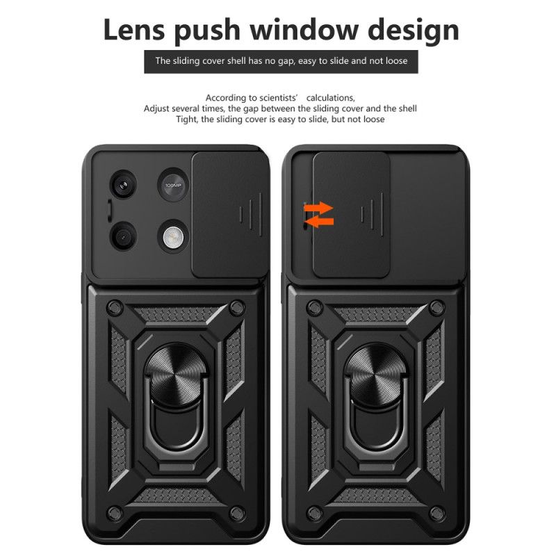 Kryt Xiaomi Redmi Note 13 5g Podpěrný Kroužek A Posuvná Ochrana Objektivu