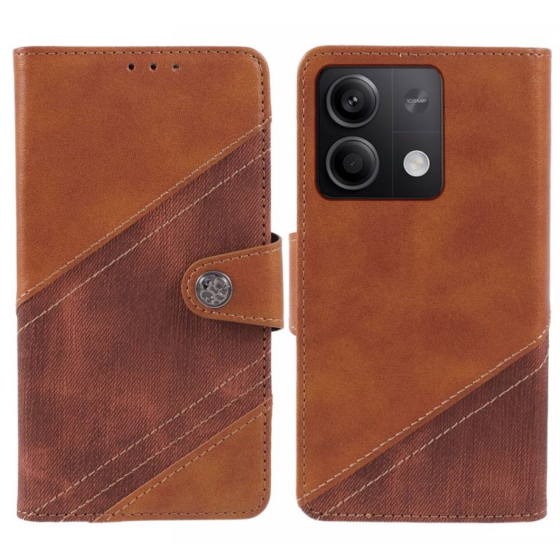 Peněženková Pouzdra Xiaomi Redmi Note 13 5g Kryty Na Mobil Bi-textura