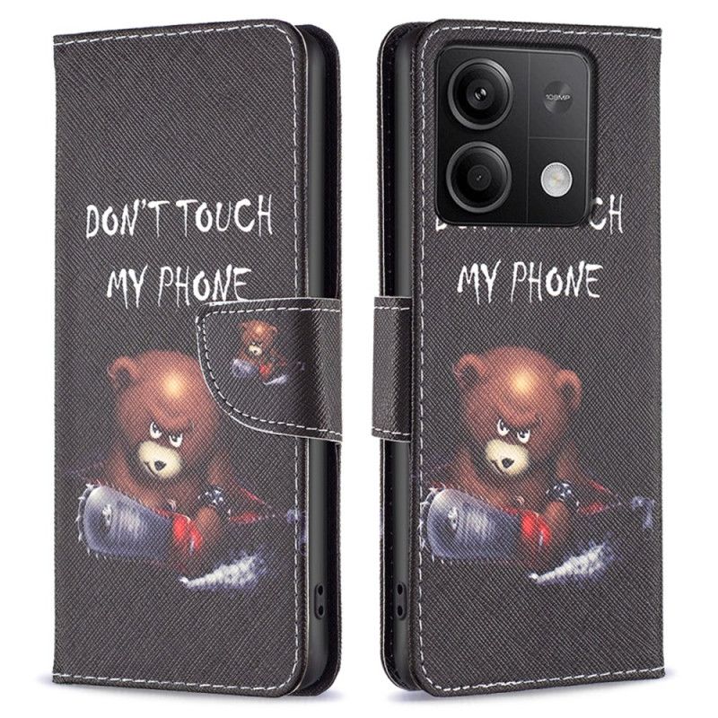 Peněženková Pouzdra Xiaomi Redmi Note 13 5g Medvěd Dangerex