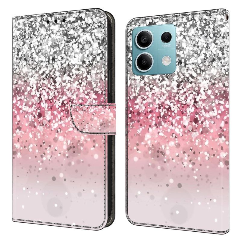 Peněženková Pouzdra Xiaomi Redmi Note 13 5g Přechodový Třpyt