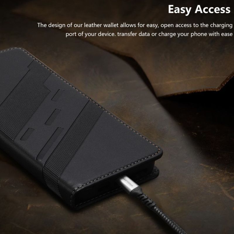 Kožené Pouzdro Folio Vivo V50 5g Punkový Styl