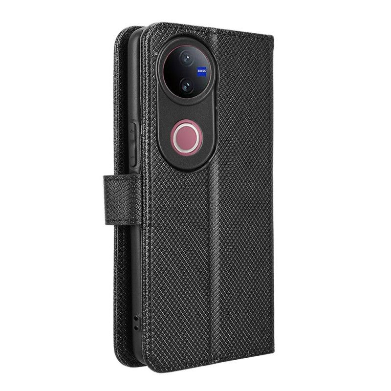 Kožený Kryt Vivo V50 5g Diamantová Textura