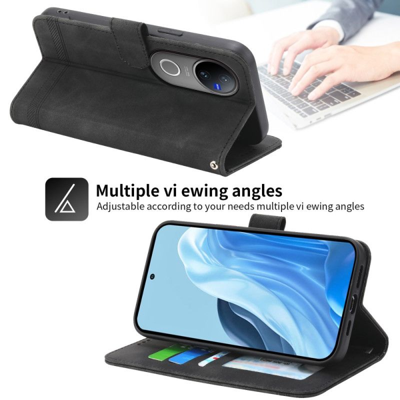 Kožený Kryt Vivo V50 5g Dierfeng