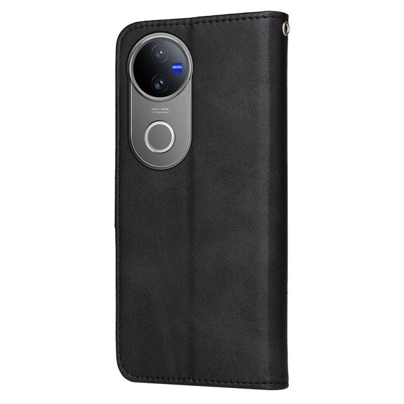 Kožený Kryt Vivo V50 5g Jednoduchý Kožený Efekt