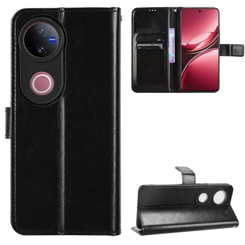 Kožený Kryt Vivo V50 5g Okázalá Umělá Kůže