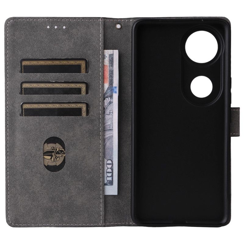 Kožený Kryt Vivo V50 5g Rfid Ochrana A Popruh