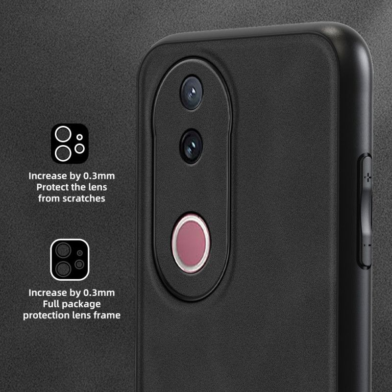 Kryt Na Vivo V50 5g Kožený Styl