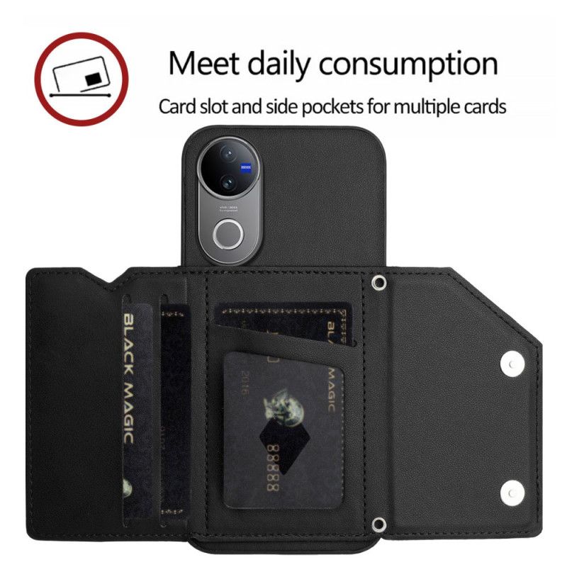 Kryt Vivo V50 5g Kryty Na Mobil Pouzdro Na Karty A Šňůrka Na Krk