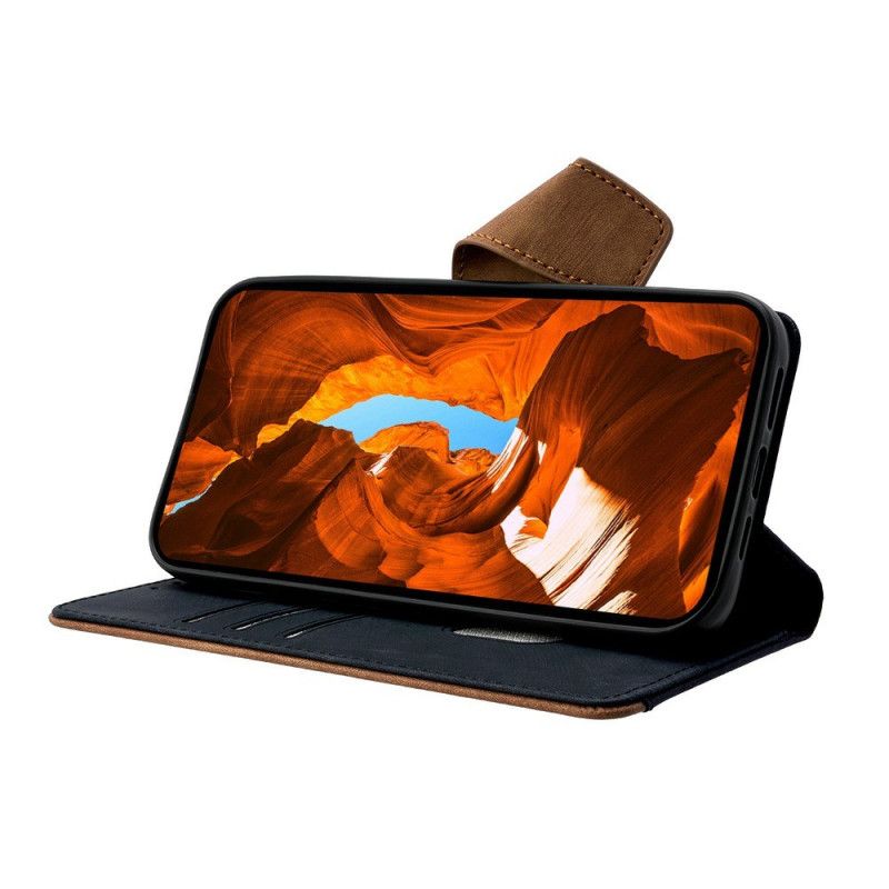 Peněženková Pouzdra Vivo V50 5g Dvoubarevný Vintage