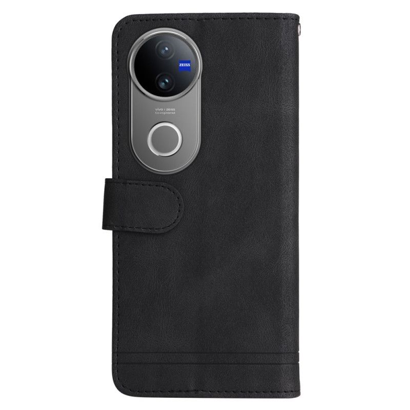 Peněženková Pouzdra Vivo V50 5g Kryty Na Mobil Dekorativní Nýt