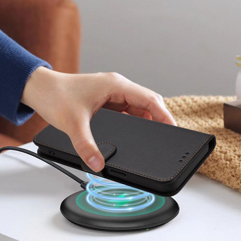 Peněženková Pouzdra Vivo V50 5g Kryty Na Mobil Jednoduchá Umělá Kůže S Popruhem