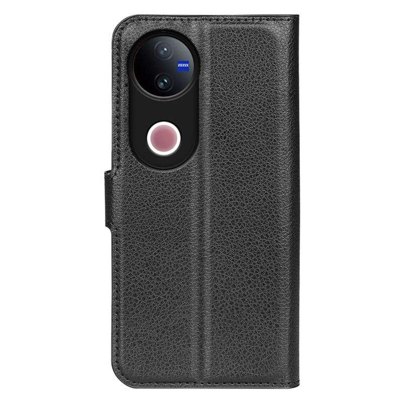 Peněženková Pouzdra Vivo V50 5g Kryty Na Mobil Umělá Kůže Liči