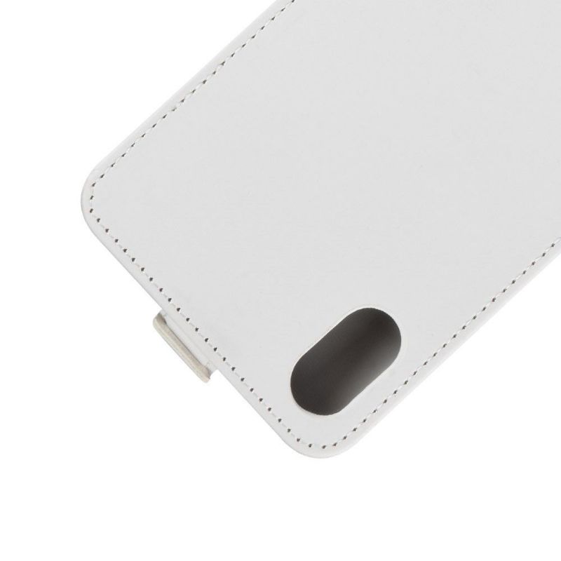 Flipové Pouzdro Na iPhone XS Max Kožené Pouzdro Vertikální Umělá Kůže