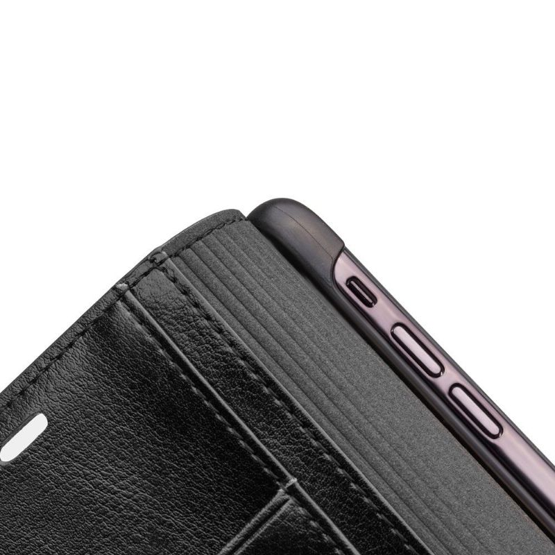 Flipové Pouzdro Na iPhone XS Max Pravá Kůže