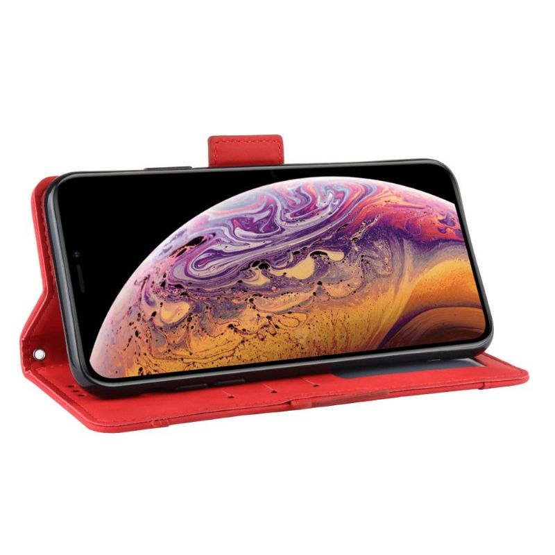 Flipové Pouzdro Na iPhone XS Max Premium S Držitelem Karty