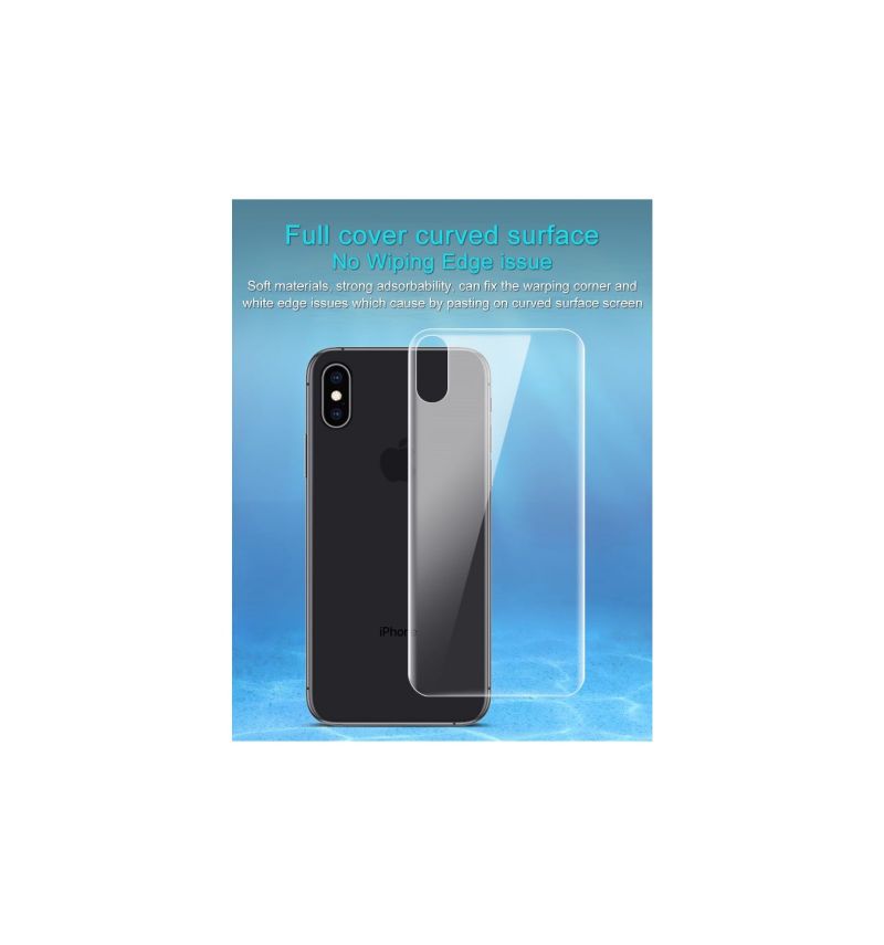 Hydrogelová Ochranná Fólie Na Záda Pro iPhone Xs Max