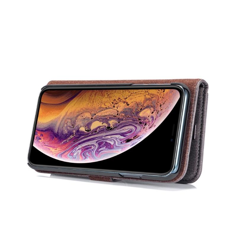 Kryt Flipové Pouzdro Na iPhone XS Max Ochranný 2v1 Odnímatelné