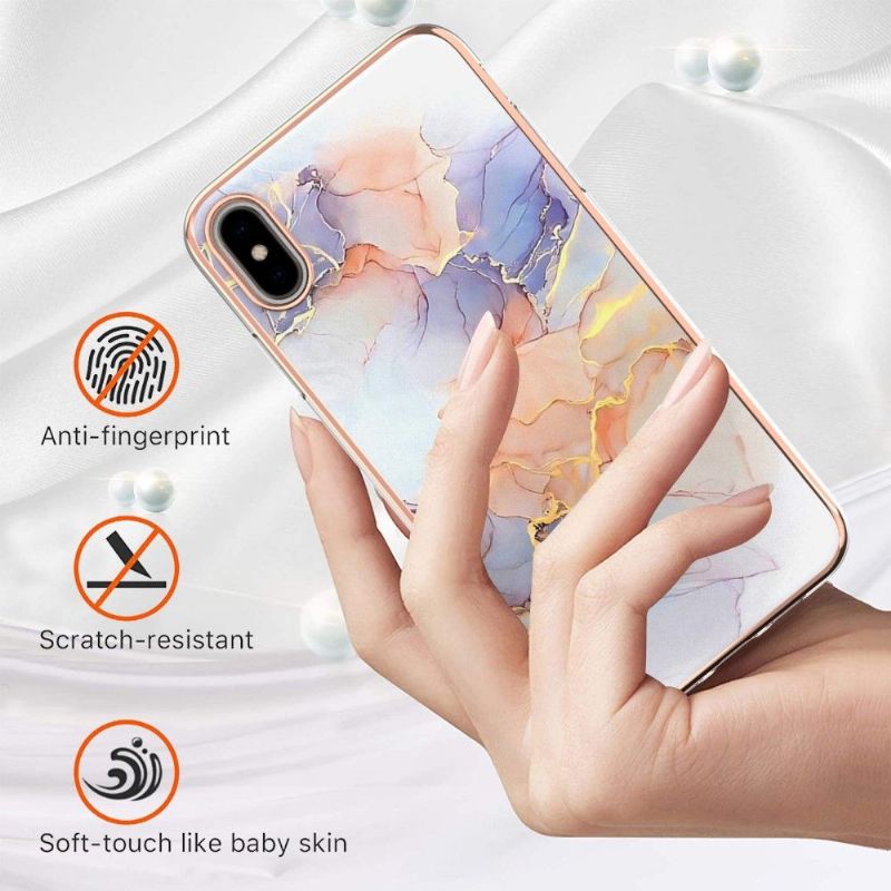 Kryt Na iPhone XS Max Barevný Mramor