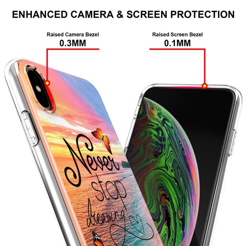 Kryt Na iPhone XS Max Nikdy Nepřestávej Snít