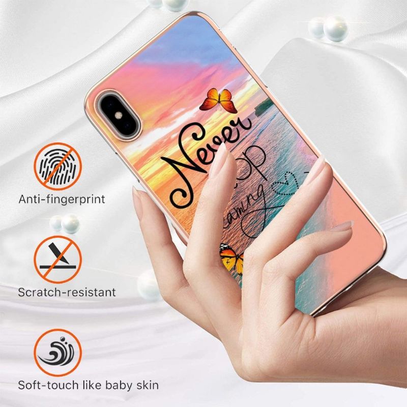 Kryt Na iPhone XS Max Nikdy Nepřestávej Snít