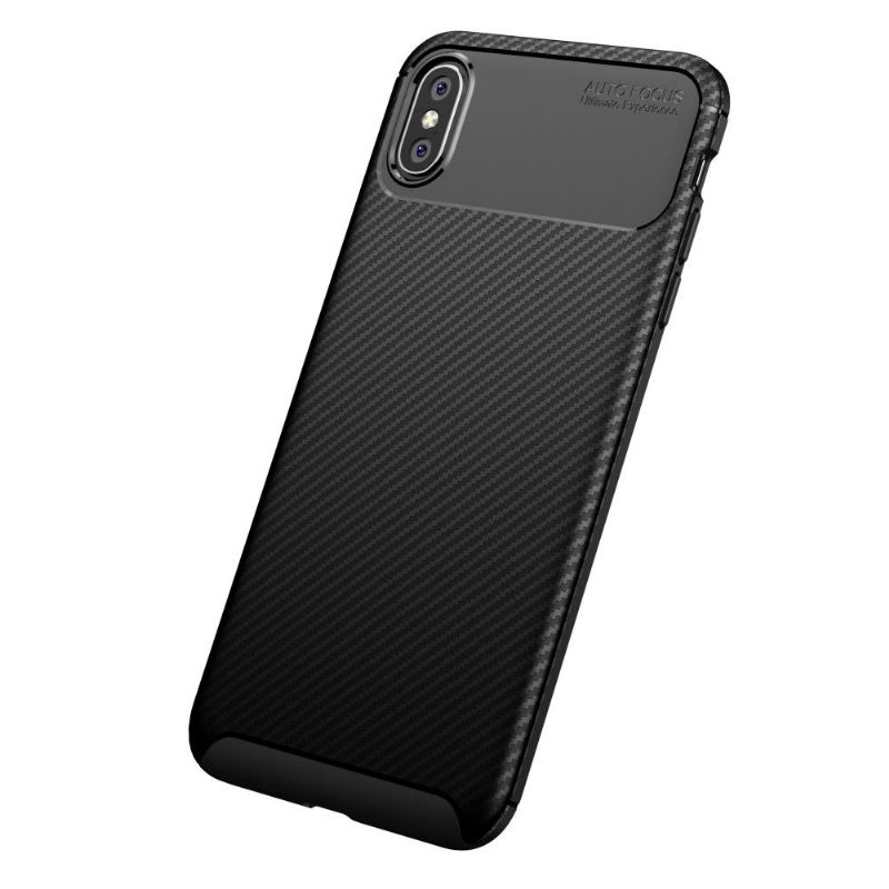 Kryt Na iPhone XS Max Styl Uhlíkových Vláken
