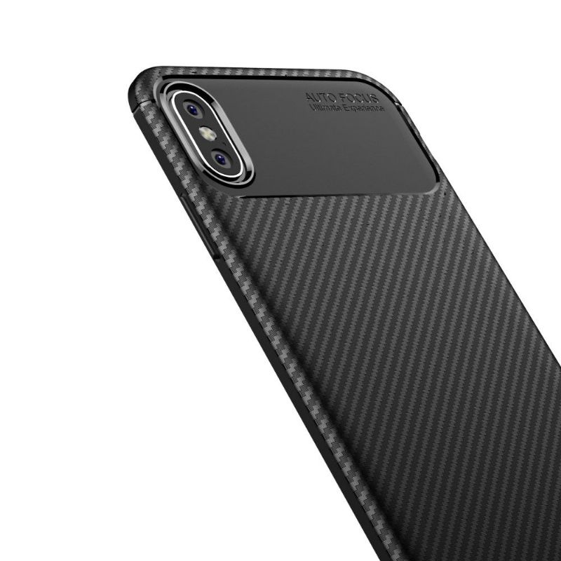 Kryt Na iPhone XS Max Styl Uhlíkových Vláken