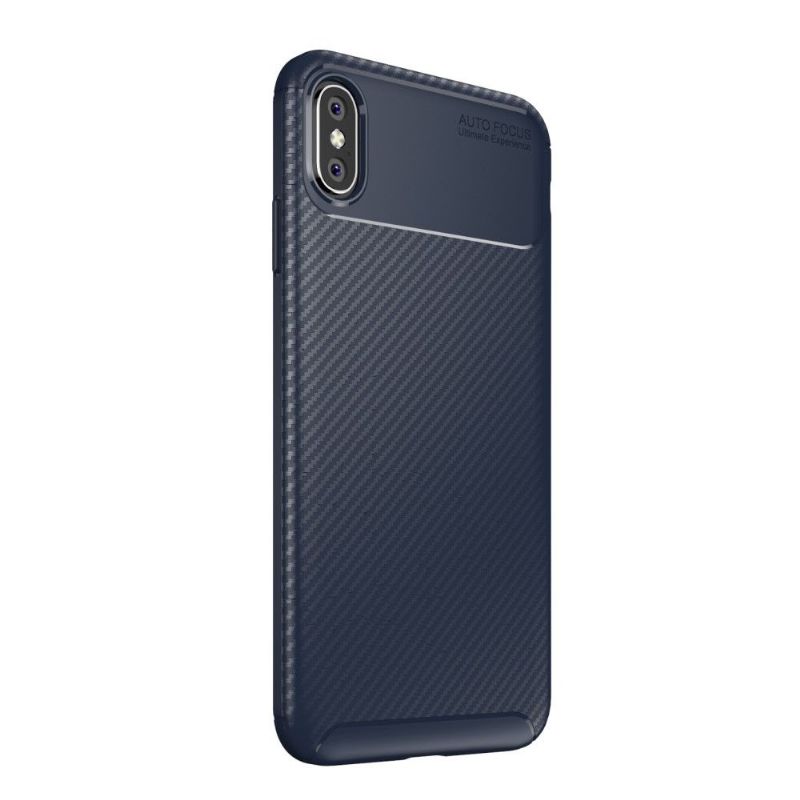 Kryt Na iPhone XS Max Styl Uhlíkových Vláken