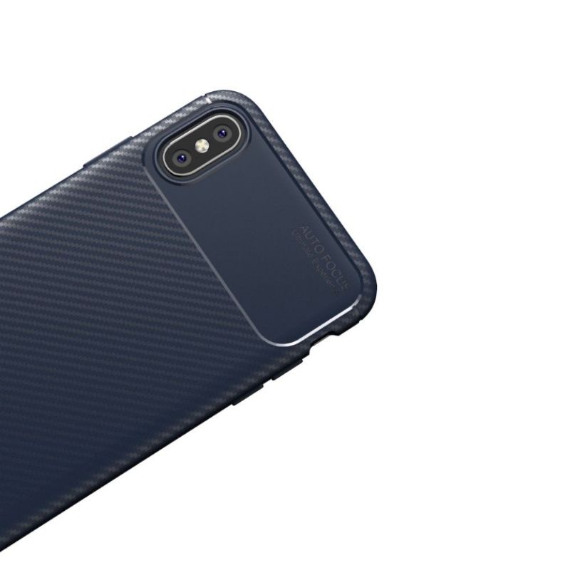 Kryt Na iPhone XS Max Styl Uhlíkových Vláken