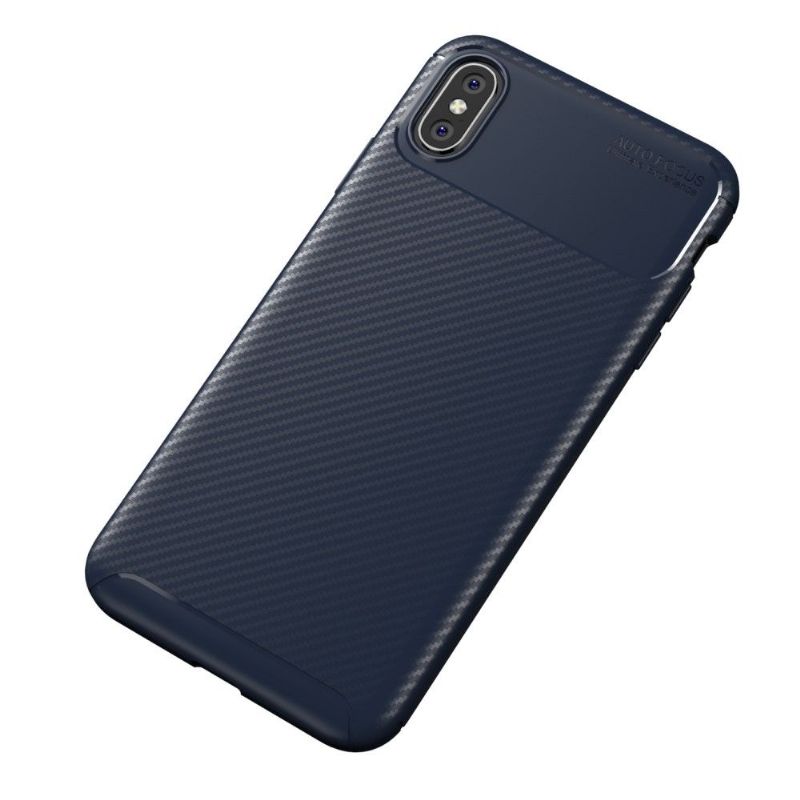 Kryt Na iPhone XS Max Styl Uhlíkových Vláken