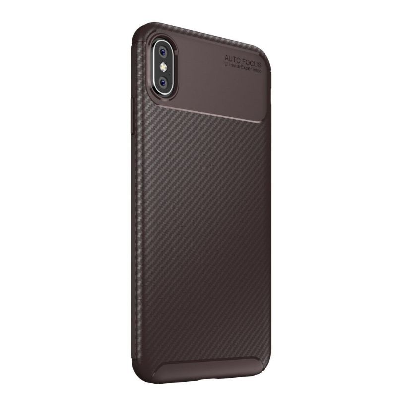 Kryt Na iPhone XS Max Styl Uhlíkových Vláken