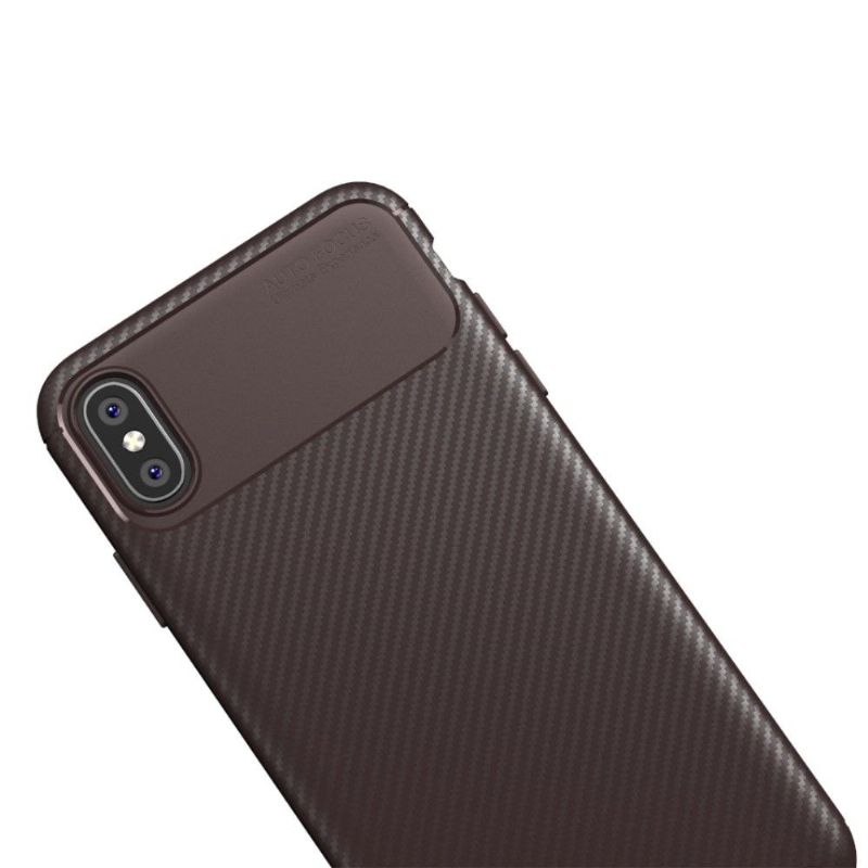Kryt Na iPhone XS Max Styl Uhlíkových Vláken